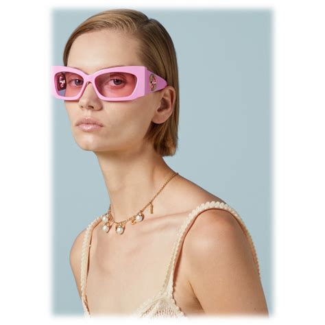 gucci gg0516s pink|gucci geometric frame sunglasses.